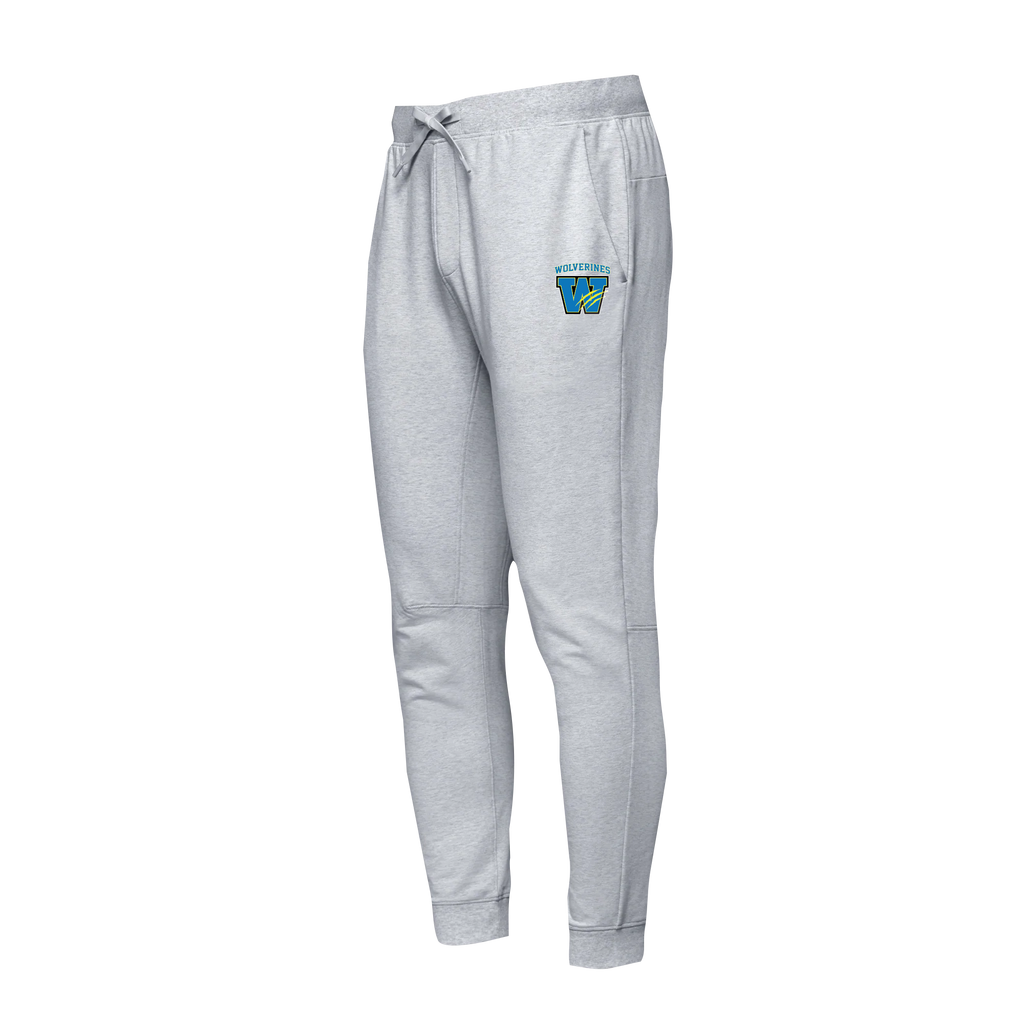Wolverines Ladies French Terry Performance Jogger with Embroidered Logo