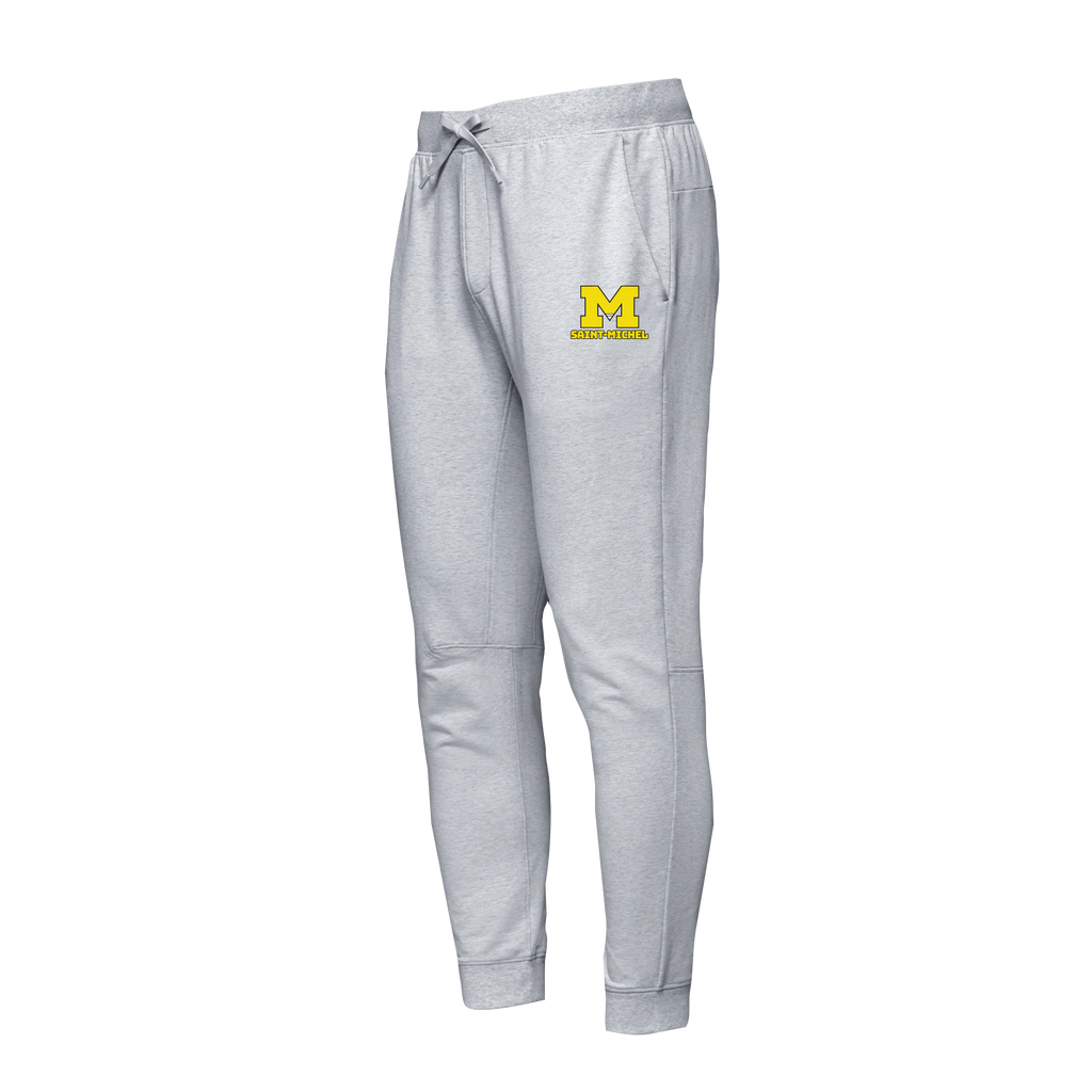 Saint-Michel Adult French Terry Performance Jogger with Embroidered Logo