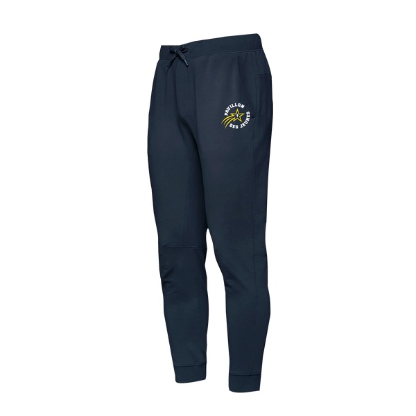 Pavillon Des Jeunes Adult French Terry Performance Jogger with Embroidered Logo
