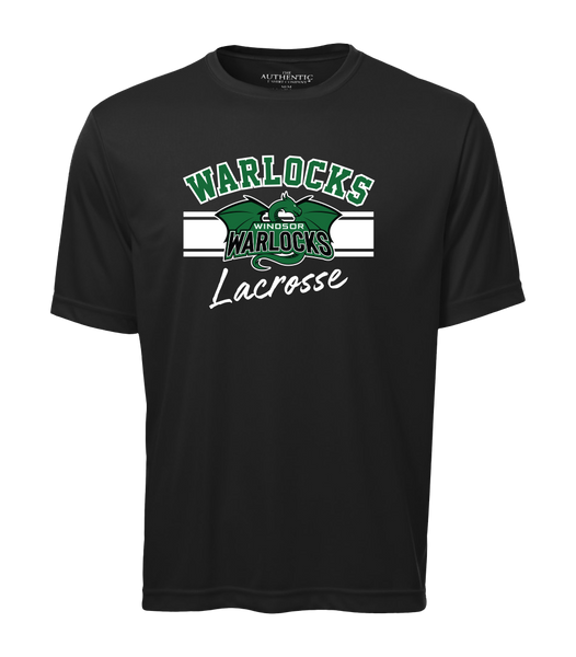 Warlocks Lacrosse Youth Dri-Fit T-Shirt with Printed Logo