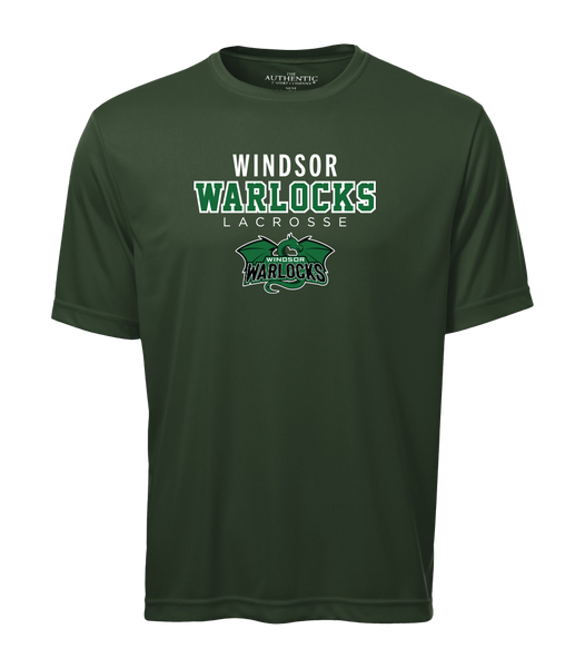 Windsor Warlocks Lacrosse Youth Dri-Fit T-Shirt with Printed Logo