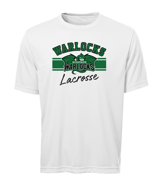 Warlocks Lacrosse Adult Dri-Fit T-Shirt with Printed Logo