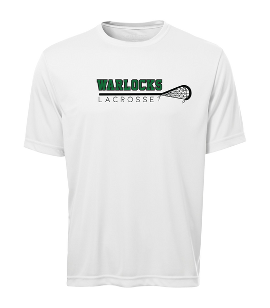 Warlocks Lacrosse Stick Adult Dri-Fit T-Shirt with Printed Logo