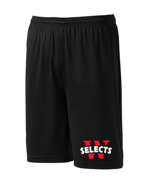 Selects Adult Pro Team Shorts with Printed Logo