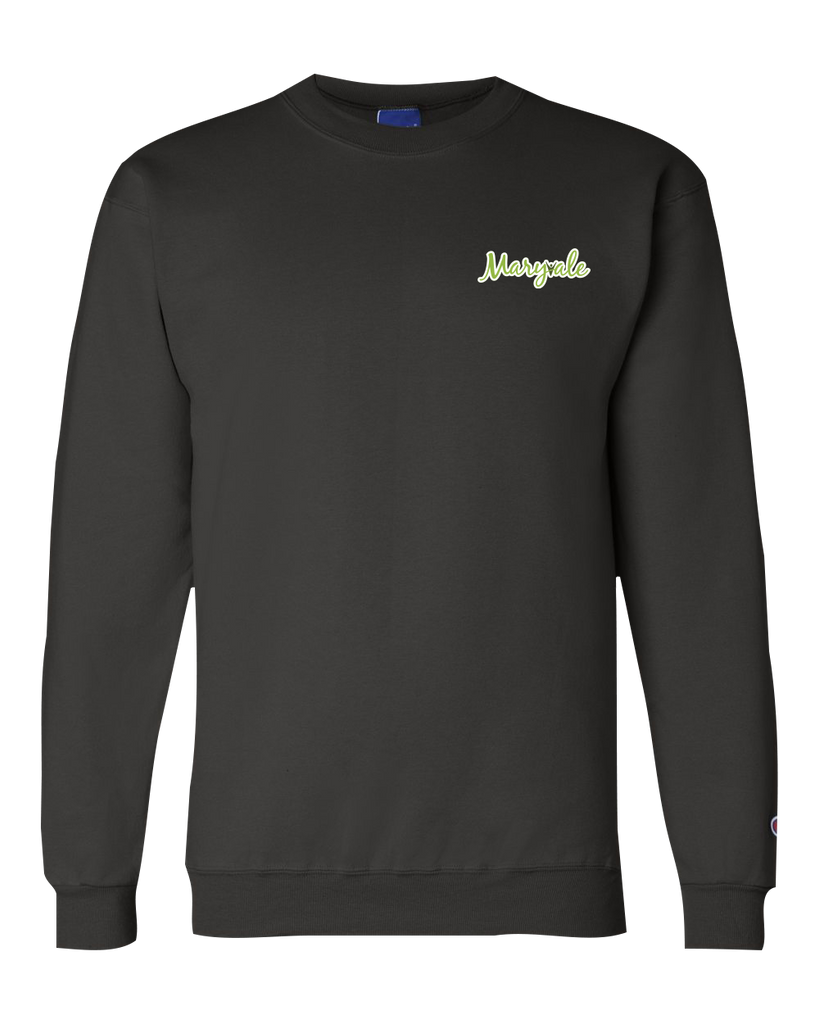 Maryvale Adult Champion® Crewneck Sweatshirt with Printed Logo