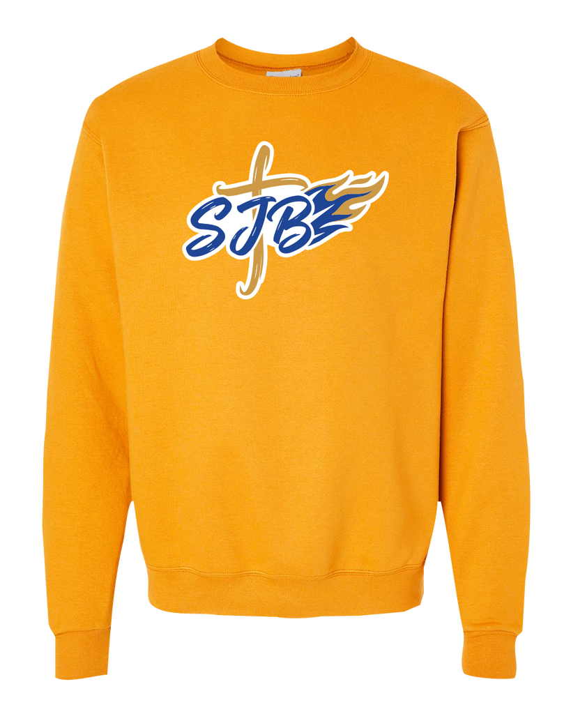 St. John the Baptist Adult Champion® Crewneck Sweatshirt with Printed Logo