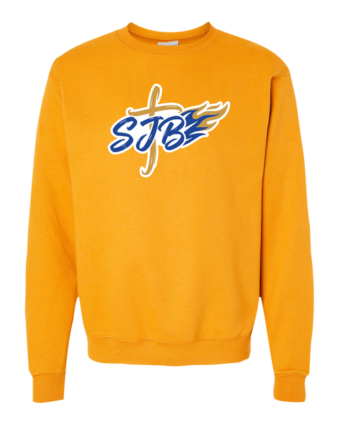 St. John the Baptist Adult Champion® Crewneck Sweatshirt with Printed Logo