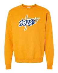 St. John the Baptist Adult Champion® Crewneck Sweatshirt with Printed Logo