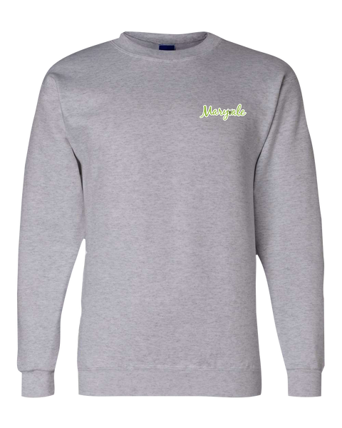 Maryvale Adult Champion® Crewneck Sweatshirt with Printed Logo