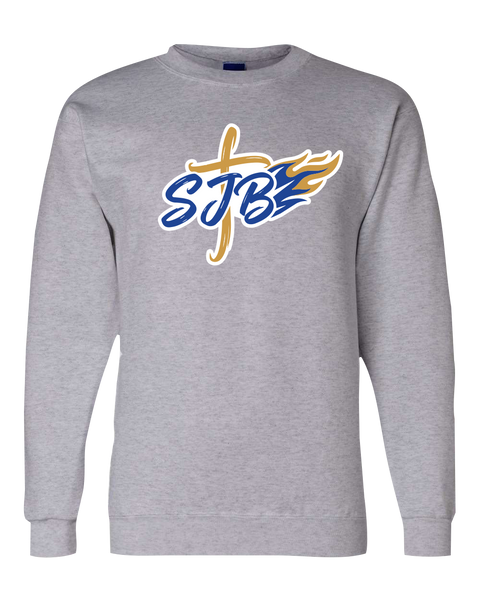 St. John the Baptist Adult Champion® Crewneck Sweatshirt with Printed Logo