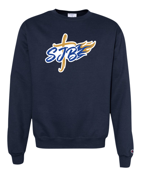 St. John the Baptist Adult Champion® Crewneck Sweatshirt with Printed Logo