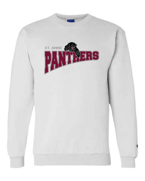 St. Anne Panthers Adult Champion® Crewneck Sweatshirt with Printed Logo