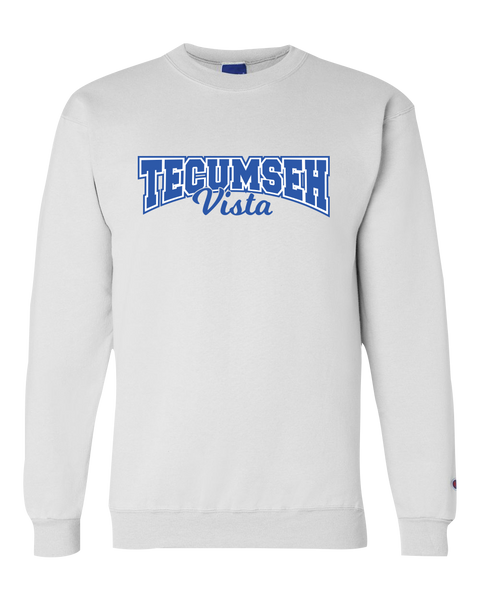 Tecumseh Vista Adult Champion® Crewneck Sweatshirt with Printed Logo