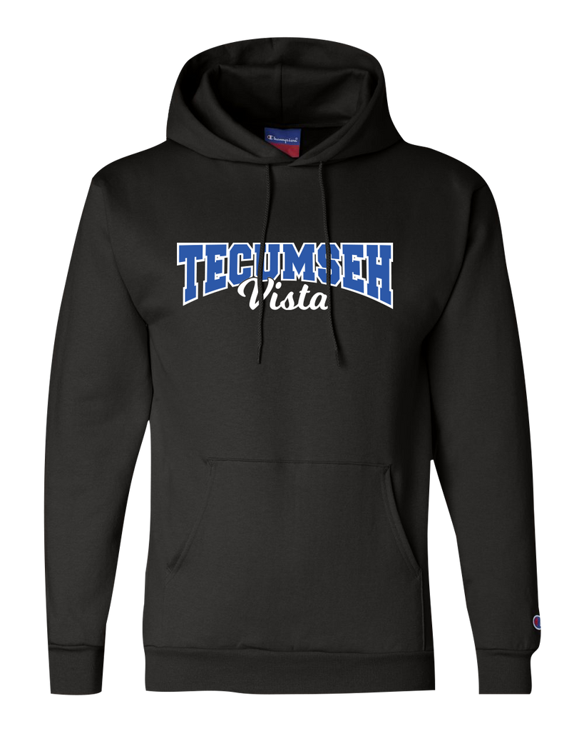 Tecumseh Vista Adult Champion® Hooded Sweatshirt with Printed Logo