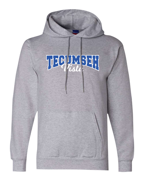 Tecumseh Vista Adult Champion® Hooded Sweatshirt with Printed Logo