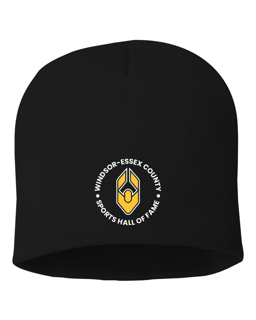 Windsor Essex County Sports Hall of Fame Adult Knit Skull Cap with Embroidered Logo