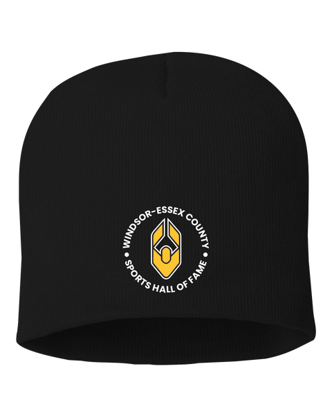 Windsor Essex County Sports Hall of Fame Adult Knit Skull Cap with Embroidered Logo