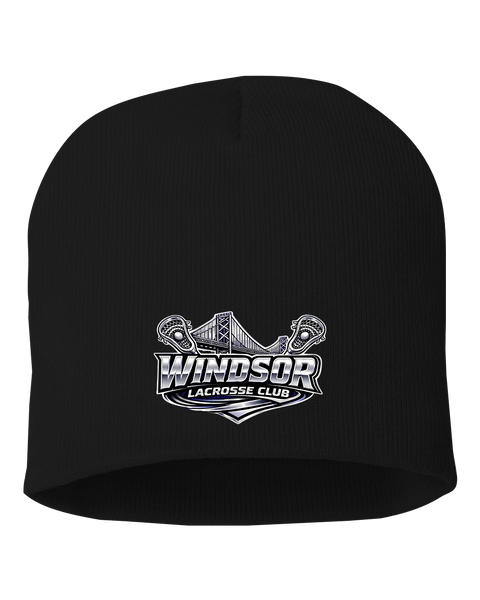 Windsor Lacrosse Club Adult Knit Skull Cap with Embroidered Logo