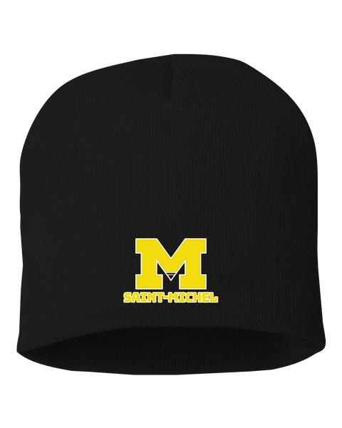 Saint-Michel Adult Knit Skull Cap with Embroidered Logo