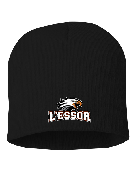 L'Essor Adult Knit Skull Cap with Embroidered Logo