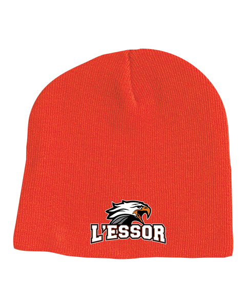 L'Essor Adult Knit Skull Cap with Embroidered Logo