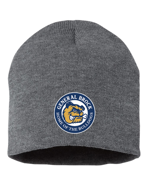 General Brock Adult Knit Skull Cap with Embroidered Logo