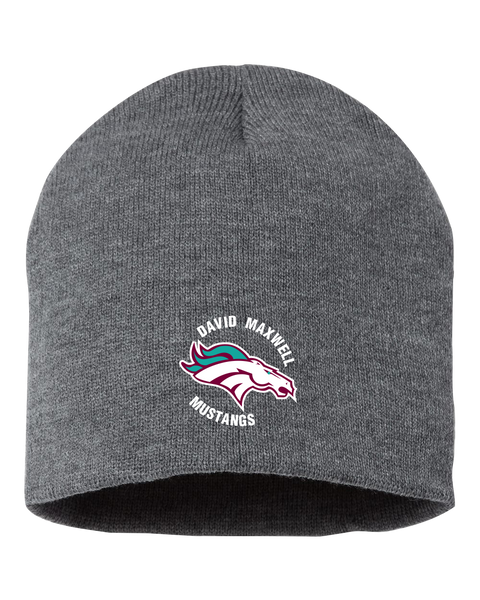 Mustangs Adult Knit Skull Cap with Embroidered Logo