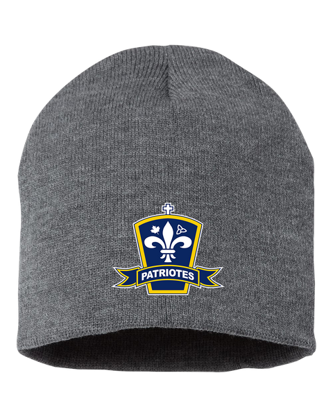 Patriotes Adult Knit Skull Cap with Embroidered Logo