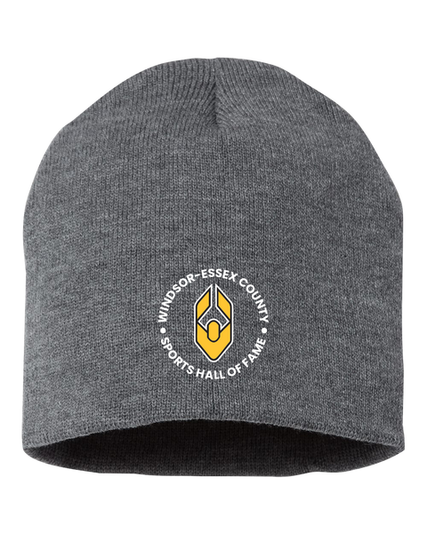 Windsor Essex County Sports Hall of Fame Adult Knit Skull Cap with Embroidered Logo