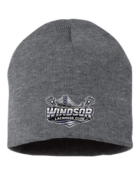 Windsor Lacrosse Club Adult Knit Skull Cap with Embroidered Logo
