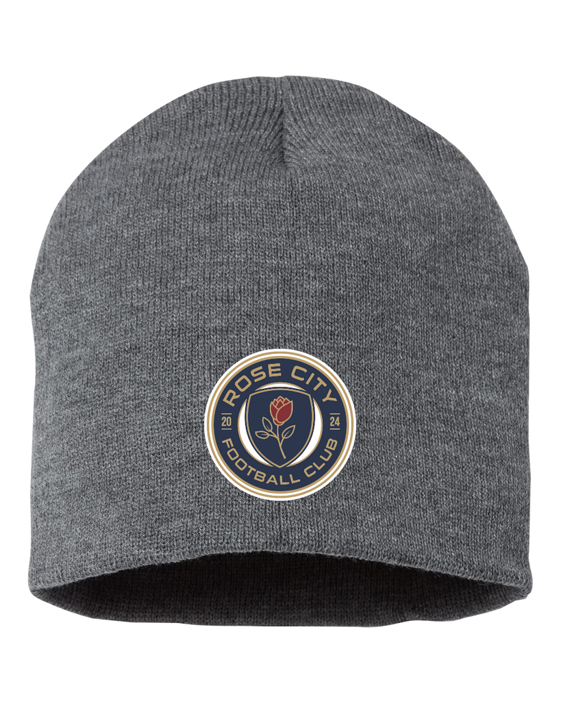 Rose City Football Club Adult Knit Skull Cap with Embroidered Logo