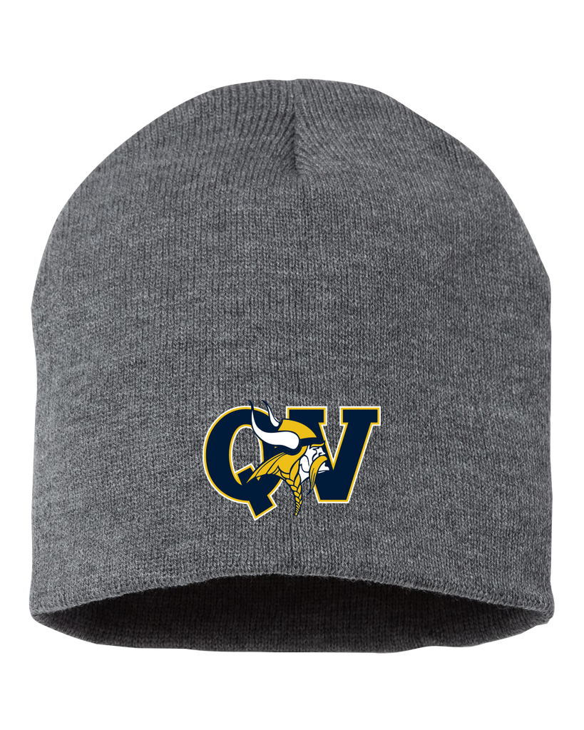 Queen Victoria Adult Knit Skull Cap with Embroidered Logo