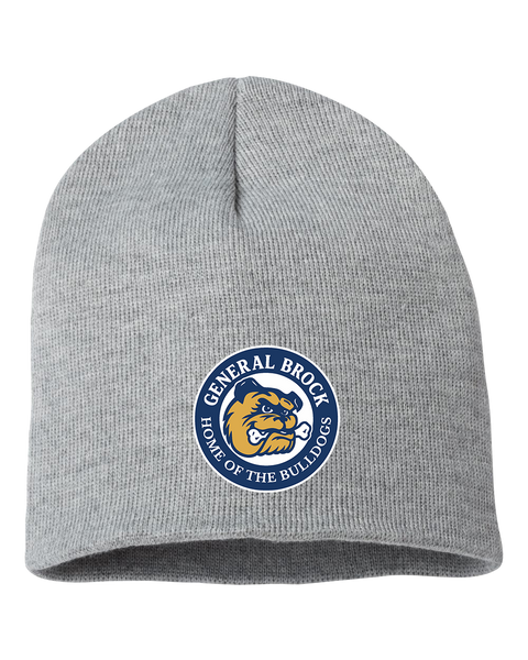 General Brock Adult Knit Skull Cap with Embroidered Logo