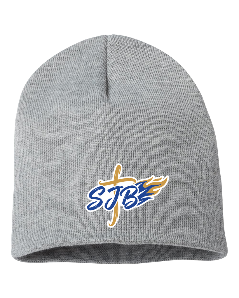St. John the Baptist Adult Knit Skull Cap with Embroidered Logo
