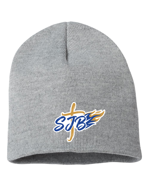St. John the Baptist Adult Knit Skull Cap with Embroidered Logo