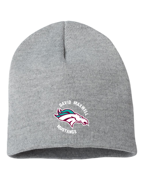 Mustangs Adult Knit Skull Cap with Embroidered Logo