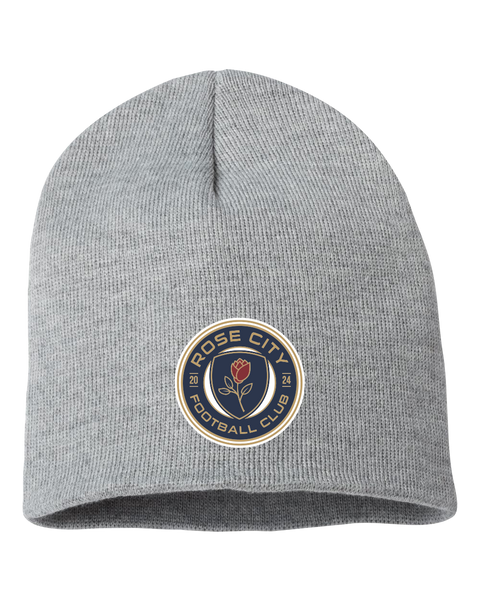 Rose City Football Club Adult Knit Skull Cap with Embroidered Logo