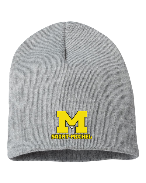 Saint-Michel Adult Knit Skull Cap with Embroidered Logo