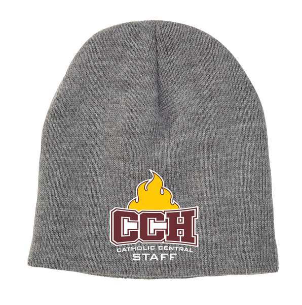 Catholic Central Adult Knit Skull Cap with Embroidered Logo