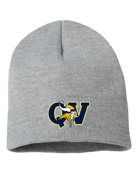 Queen Victoria Adult Knit Skull Cap with Embroidered Logo