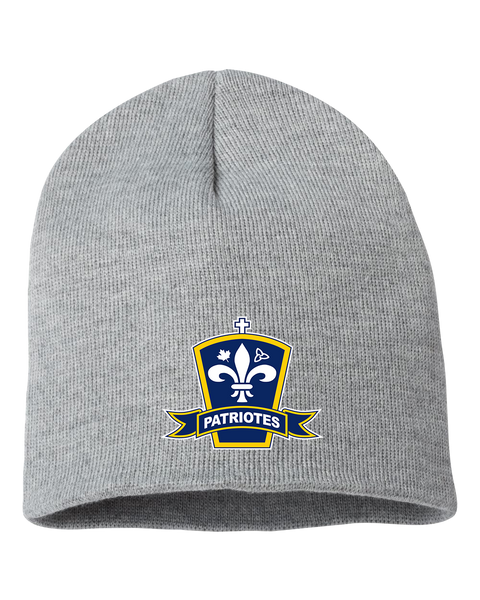 Patriotes Adult Knit Skull Cap with Embroidered Logo