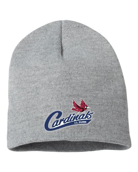 J.L. Dunn Knit Skull Cap with Embroidered Logo