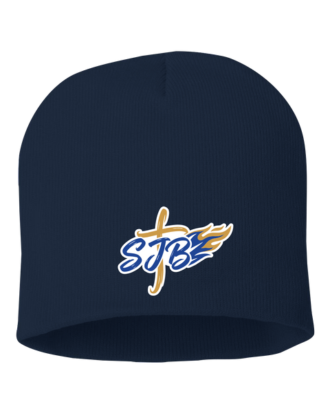 St. John the Baptist Adult Knit Skull Cap with Embroidered Logo