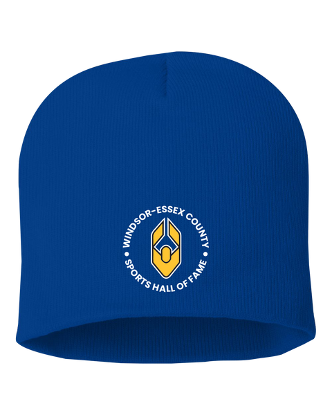 Windsor Essex County Sports Hall of Fame Adult Knit Skull Cap with Embroidered Logo