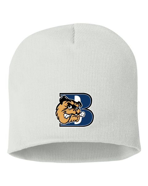 General Brock 'B' Adult Knit Skull Cap with Embroidered Logo