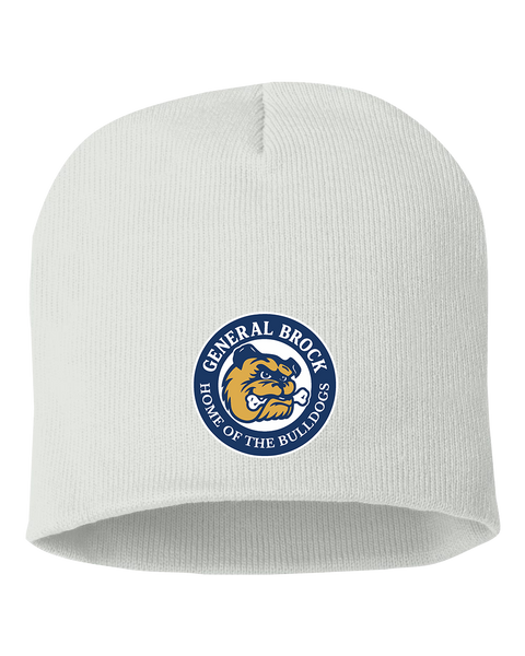 General Brock Adult Knit Skull Cap with Embroidered Logo
