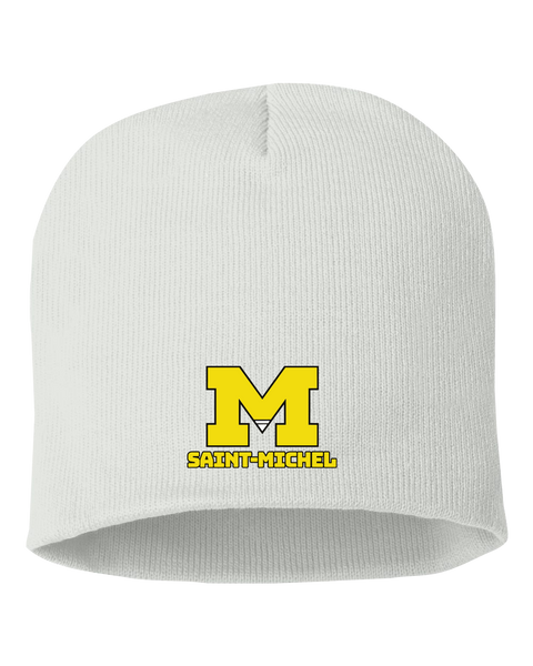 Saint-Michel Adult Knit Skull Cap with Embroidered Logo