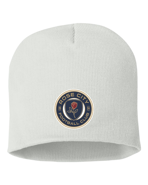 Rose City Football Club Adult Knit Skull Cap with Embroidered Logo