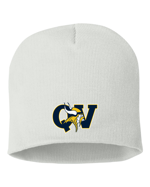 Queen Victoria Adult Knit Skull Cap with Embroidered Logo