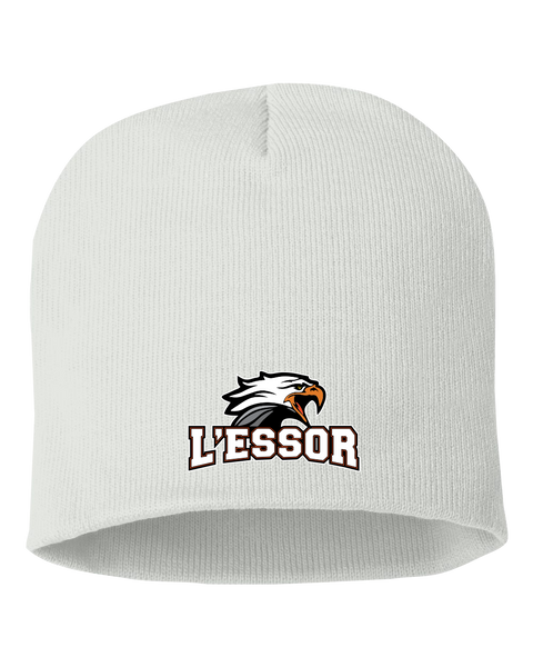 L'Essor Adult Knit Skull Cap with Embroidered Logo